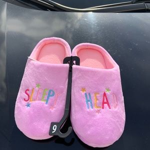 NWT Wonder Nation Children Pink House Slippers